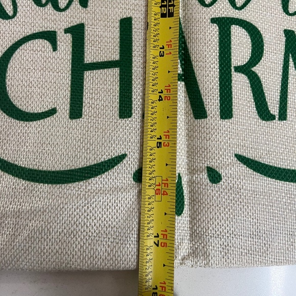 2 New St Patricks Day Pillow Cover, NEW Buffalo plaid Charm Luck Irish … - Picture 4 of 5